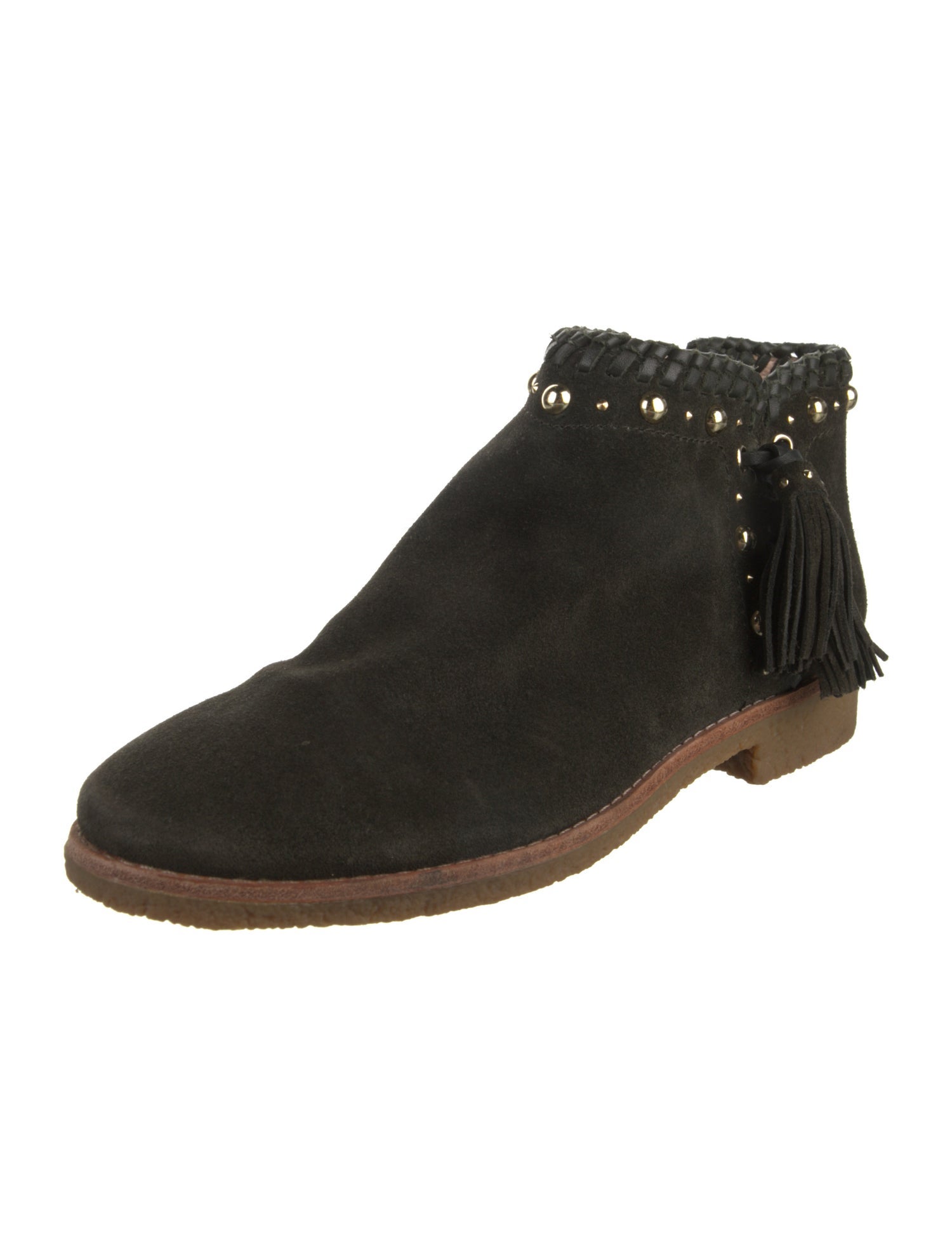 Kate Spade New York Suede Whipstitch Trim Boots