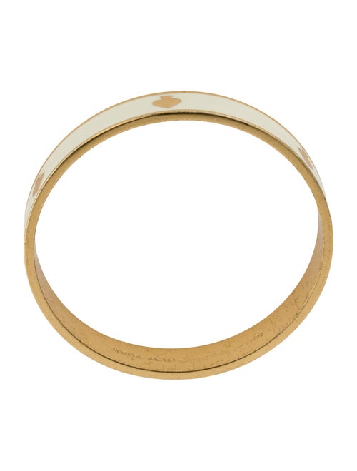 Kate Spade New York Enamel Spade Bangle Bracelet