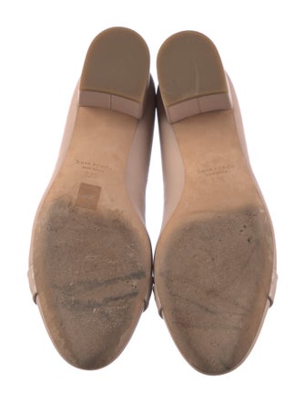 Kate Spade New York Patent Leather Bow Accents Pumps