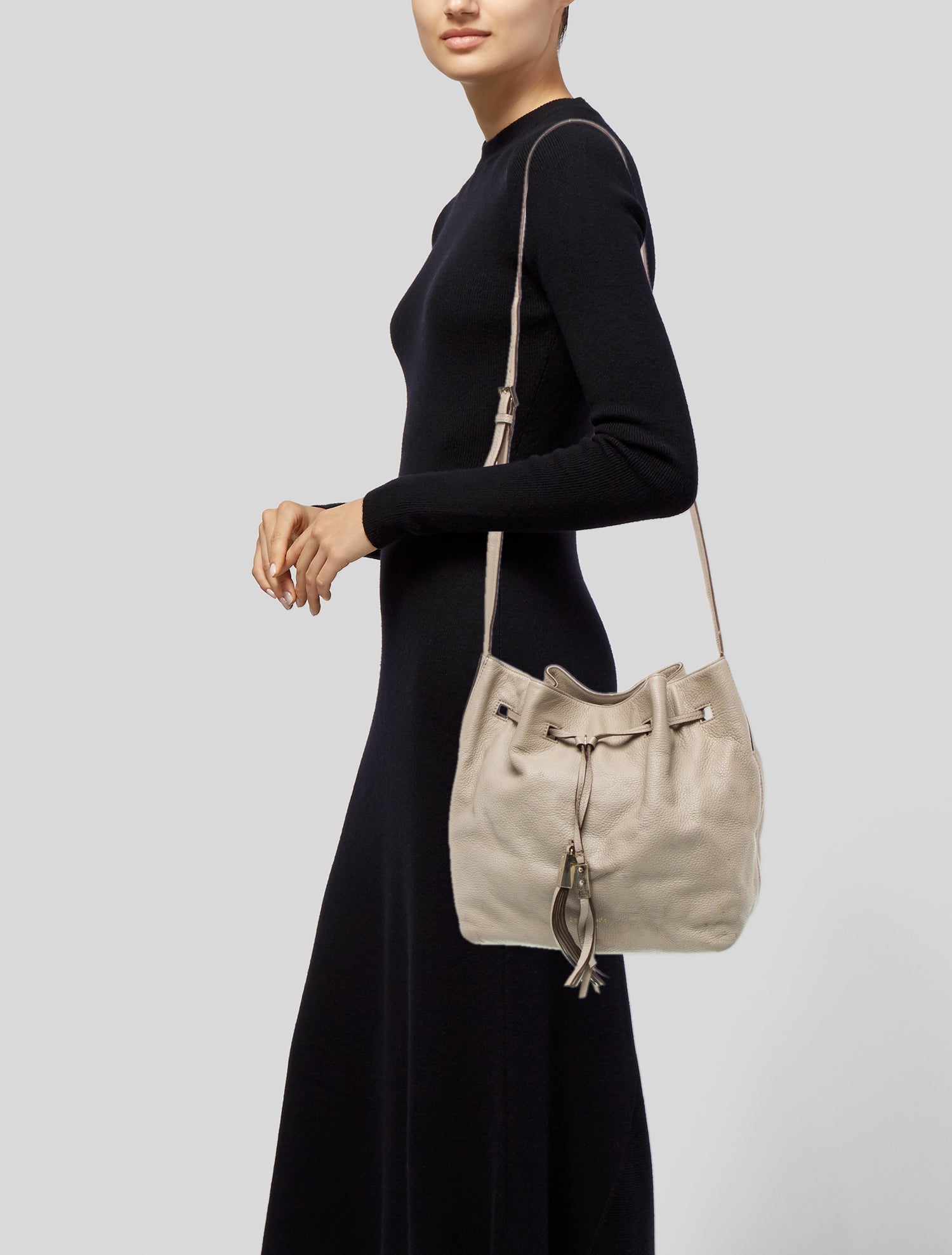 Kate Spade New York Leather Bucket Bag