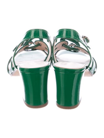 Kate Spade New York Patent Leather Slingback Sandals