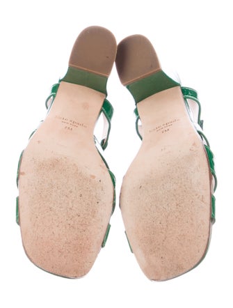 Kate Spade New York Patent Leather Slingback Sandals
