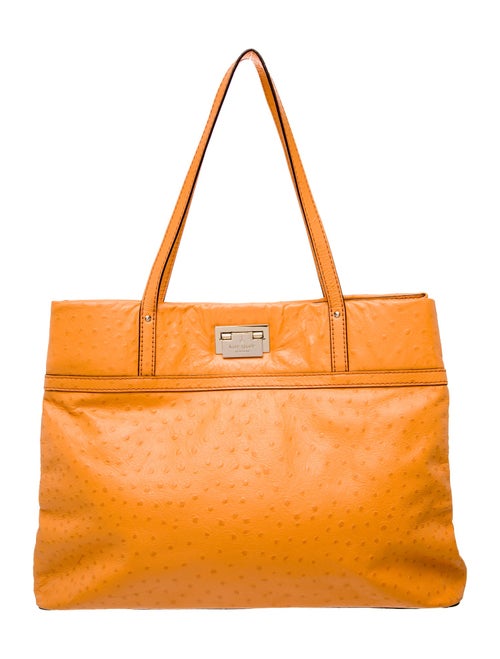 Kate Spade New York Ostrich Shoulder Bag