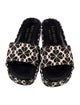 Kate Spade New York Canvas Floral Print Slides