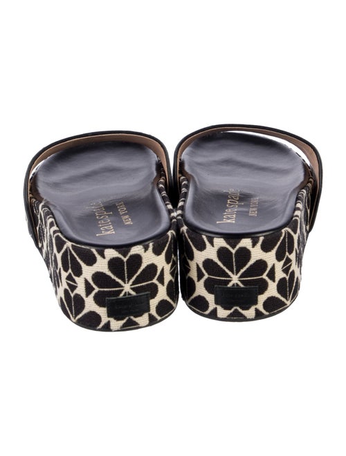 Kate Spade New York Canvas Floral Print Slides