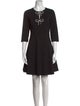 Kate Spade New York Crew Neck Mini Dress