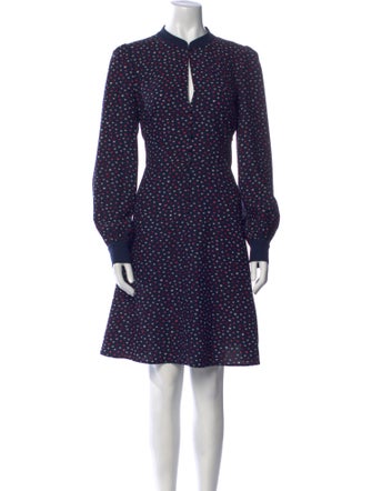 Kate Spade New York Printed Knee-Length Dress