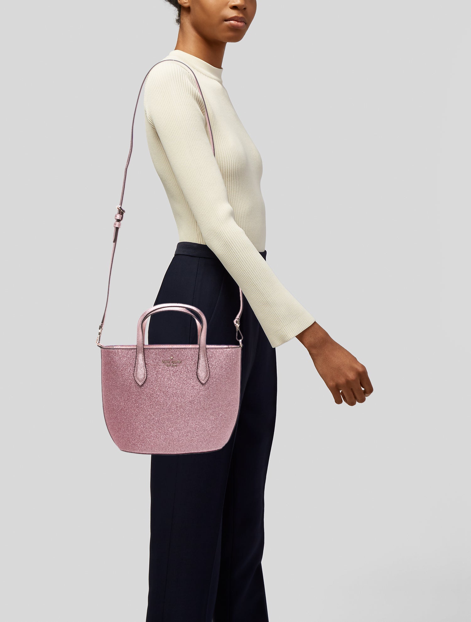 Kate Spade New York Glitter Top Handle Bag w/ Tags