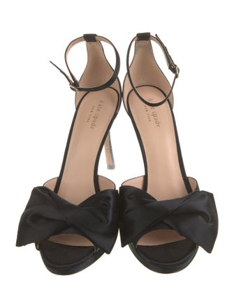 Kate Spade New York Satin Bow Accents Sandals