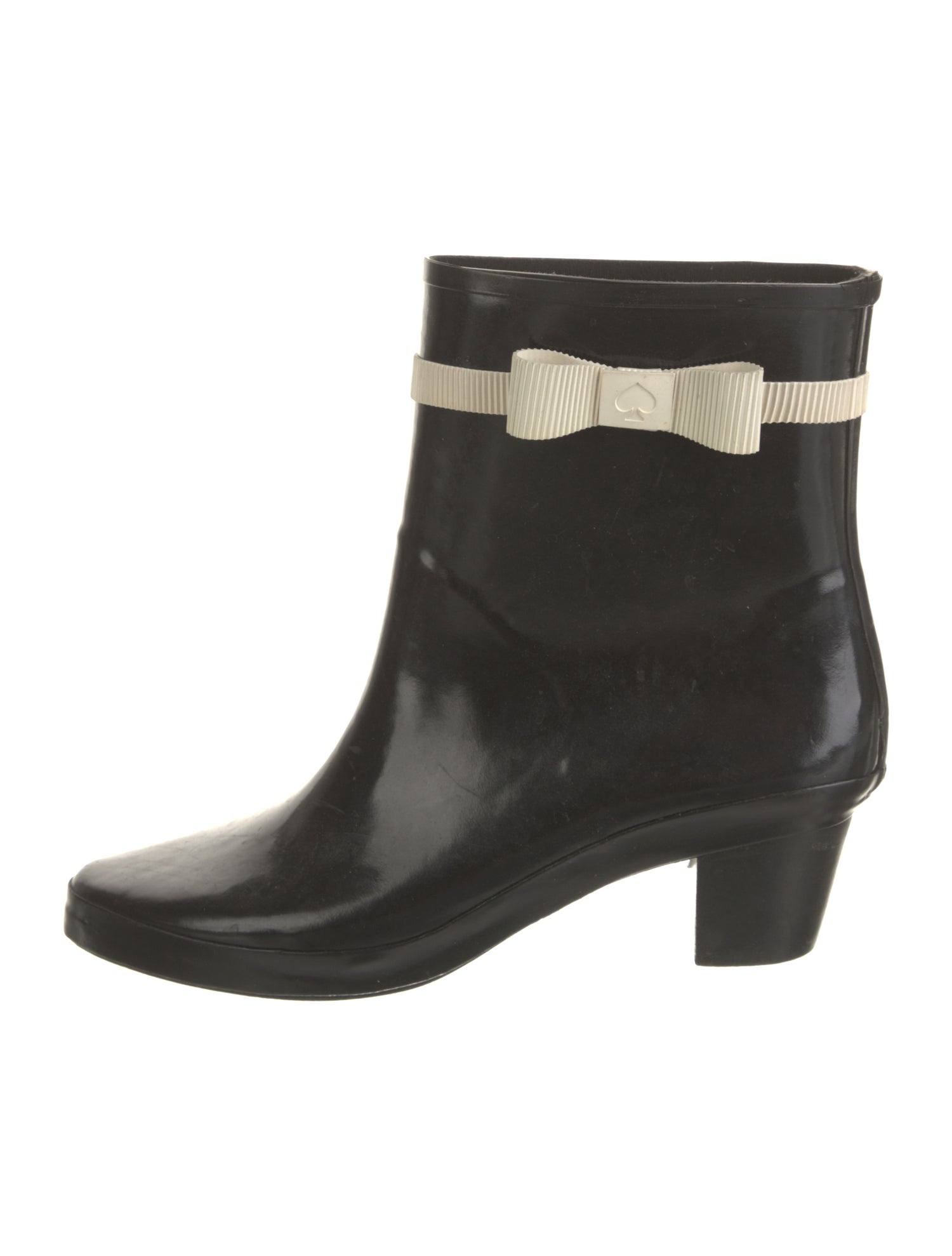 Kate Spade New York Rubber Colorblock Pattern Rain Boots