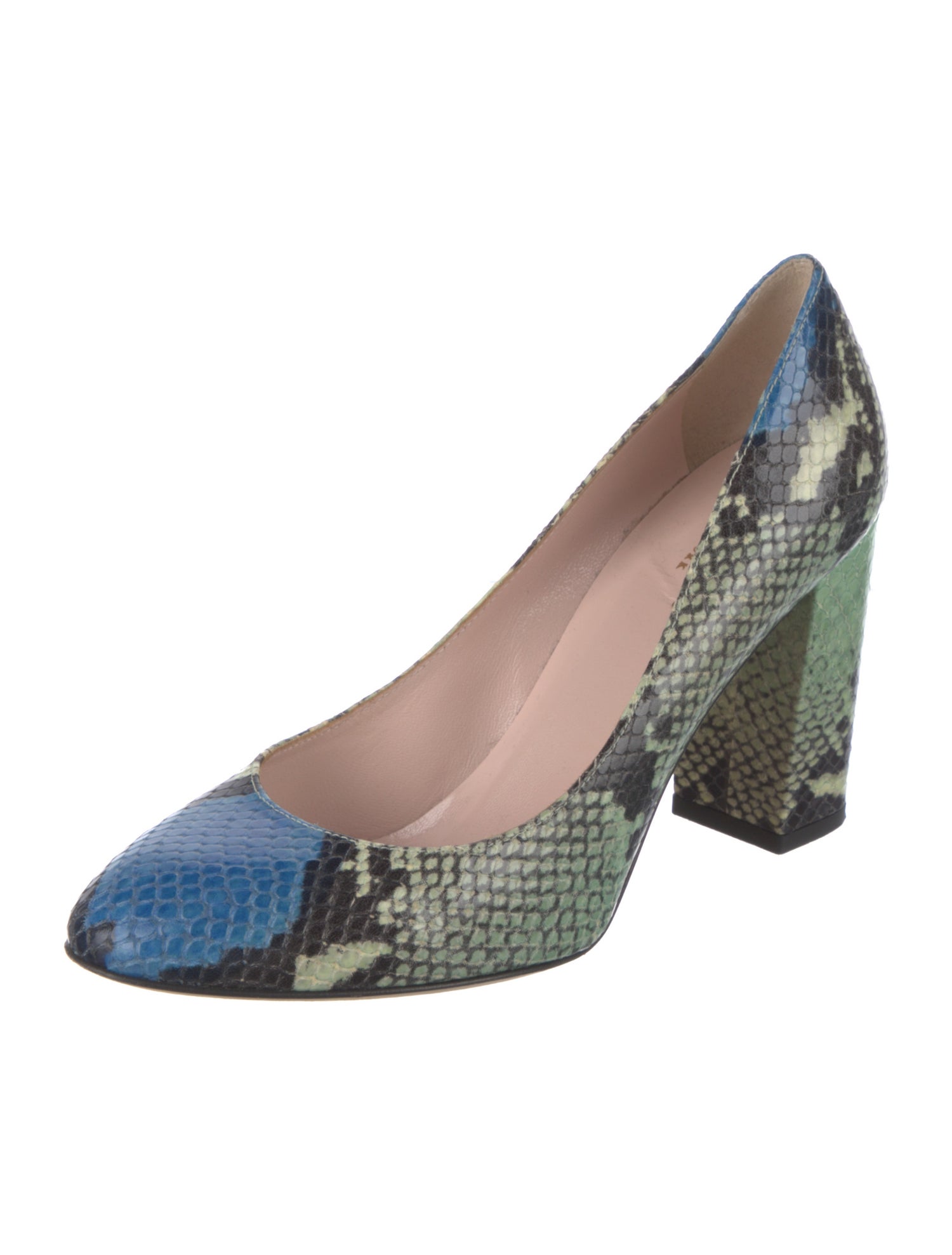 Kate Spade New York Leather Animal Print Pumps