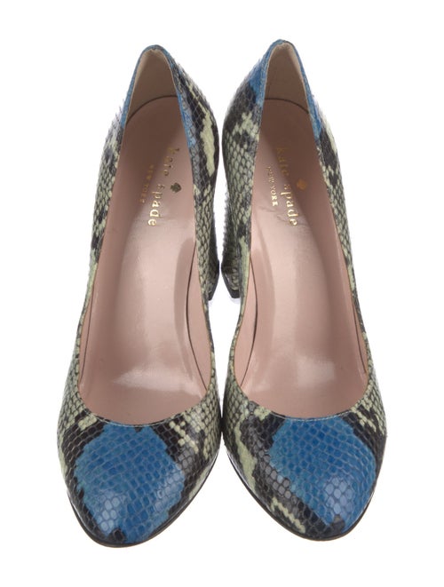 Kate Spade New York Leather Animal Print Pumps