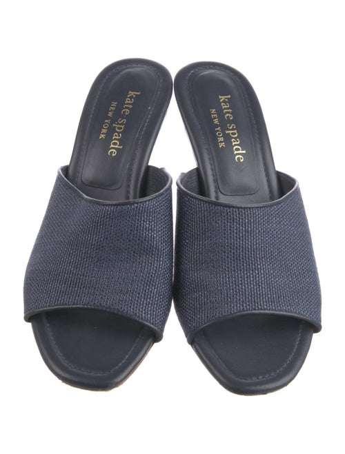 Kate Spade New York Raffia Slides
