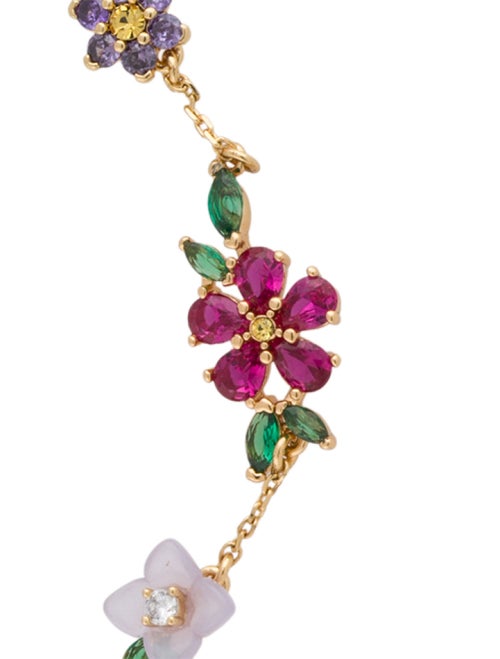 Kate Spade New York Crystal Bursting Blooms Bracelet