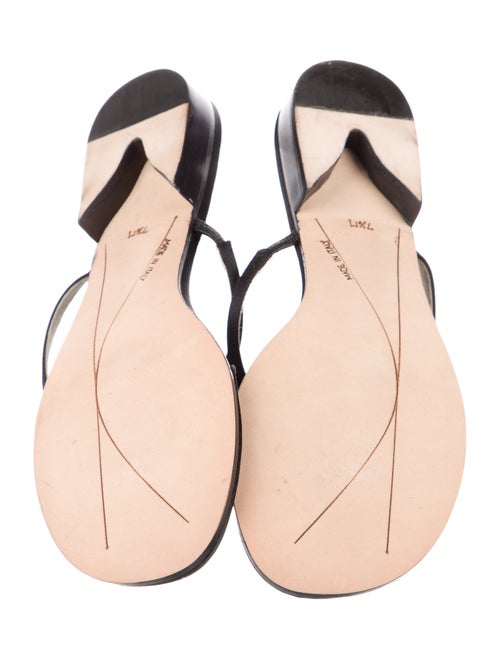 Kate Spade New York Satin Bow Accents T-Strap Sandals