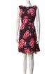 Kate Spade New York Floral Print Knee-Length Dress