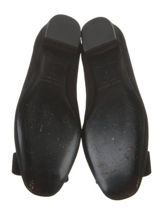 Kate Spade New York Suede Crystal Embellishments Flats