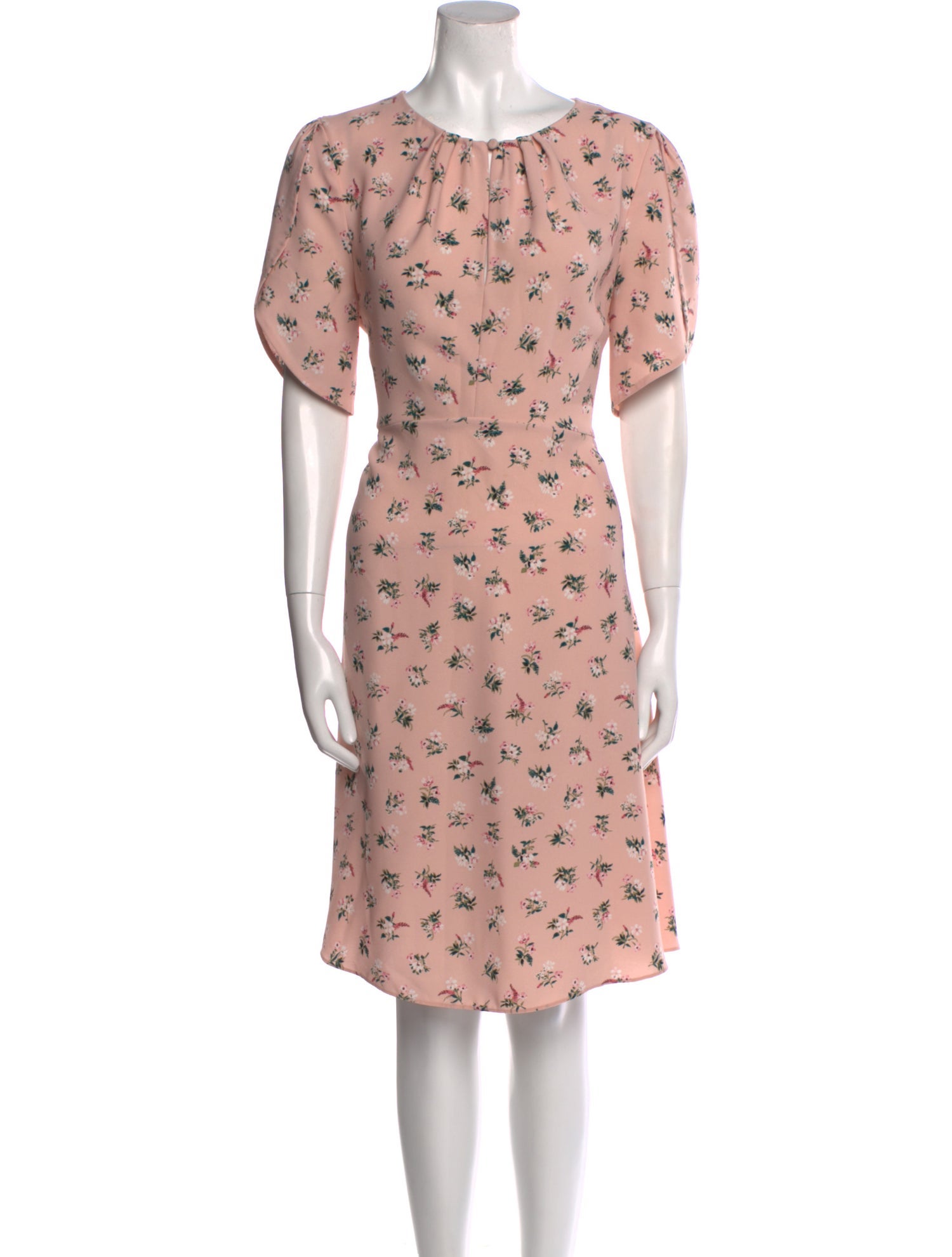 Kate Spade New York Floral Print Knee-Length Dress