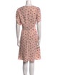 Kate Spade New York Floral Print Knee-Length Dress