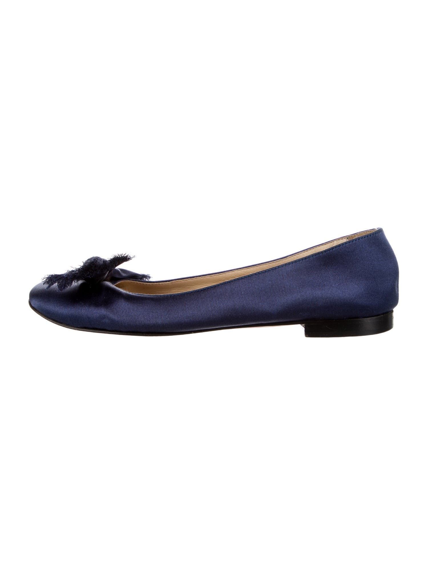 Kate Spade New York Satin Bow Accents Ballet Flats