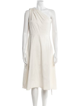 Kate Spade New York One-Shoulder Midi Length Dress