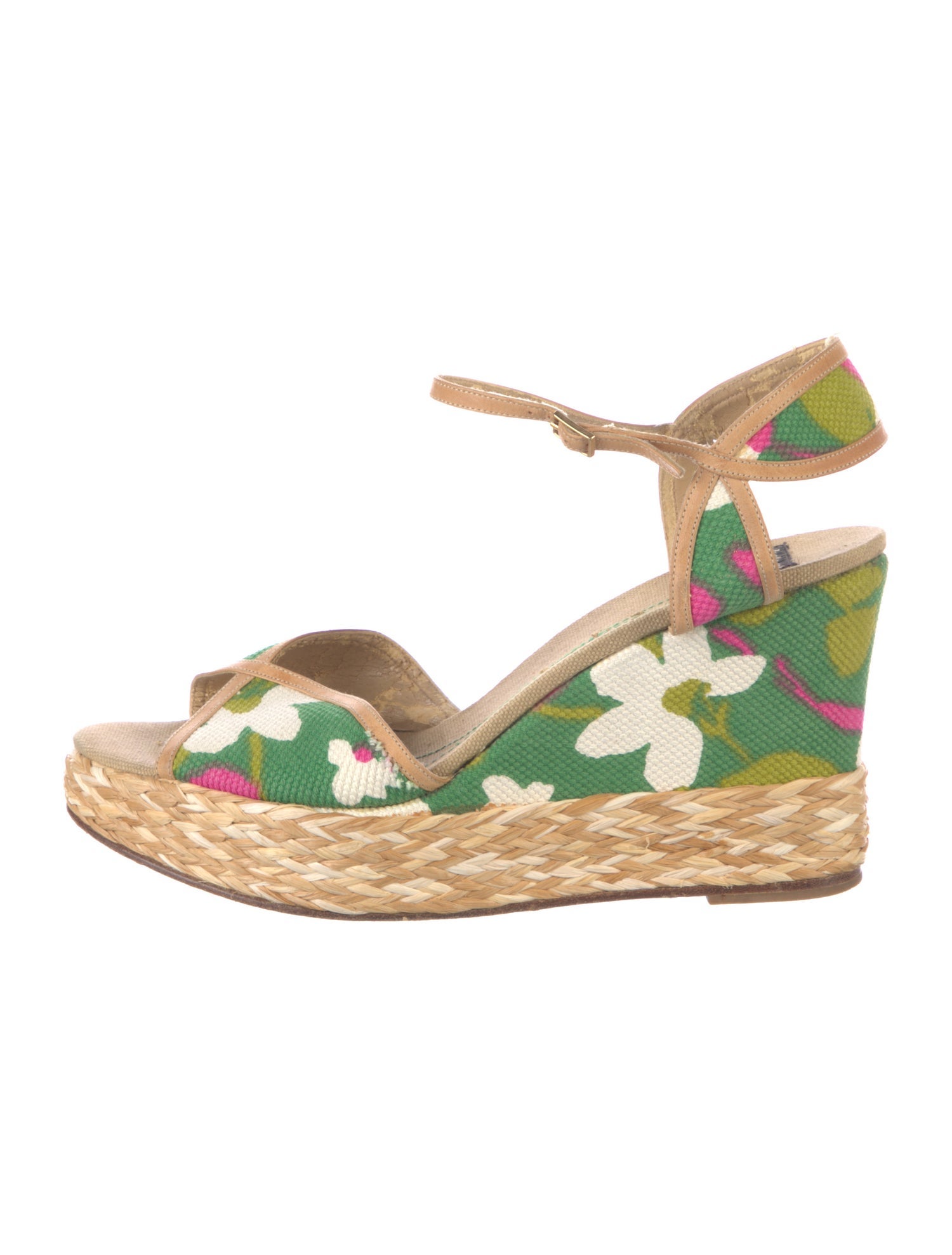 Kate Spade New York Canvas Floral Print Espadrilles