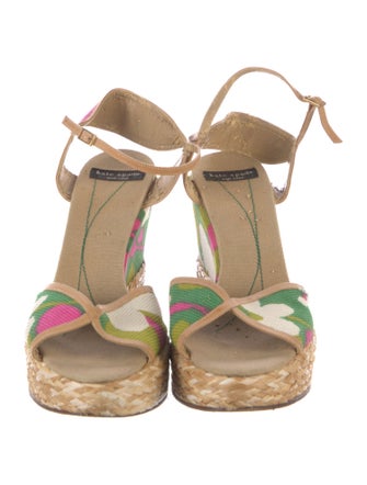 Kate Spade New York Canvas Floral Print Espadrilles