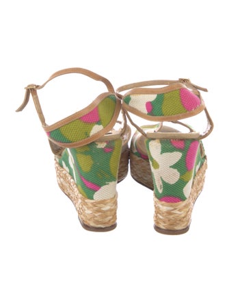 Kate Spade New York Canvas Floral Print Espadrilles