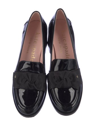 Kate Spade New York Patent Leather Bow Accents Pumps