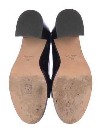 Kate Spade New York Patent Leather Bow Accents Pumps