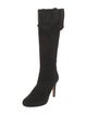 Kate Spade New York Suede Bow Accents Boots
