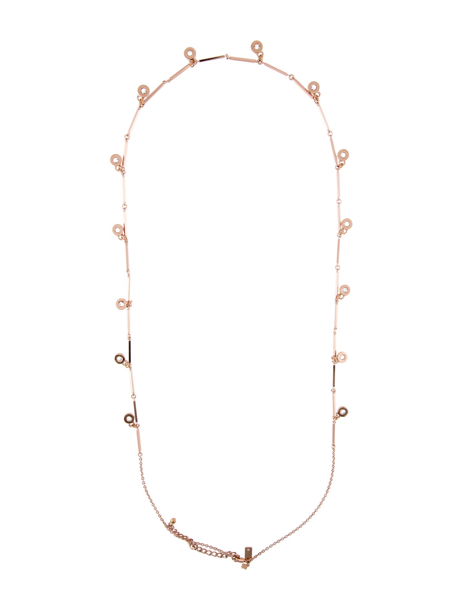 Kate Spade New York Crystal Long Station Necklace
