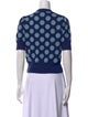 Kate Spade New York Polka Dot Print Crew Neck Sweater