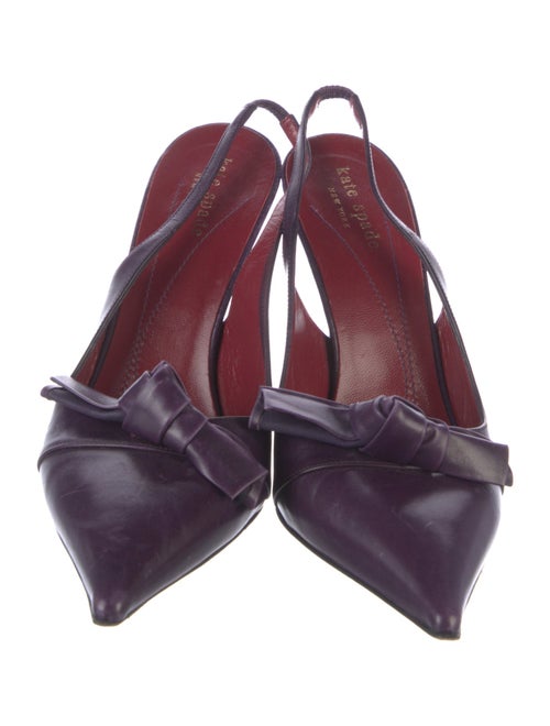 Kate Spade New York Leather Slingback Pumps
