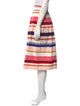 Kate Spade New York Striped Midi Length Skirt