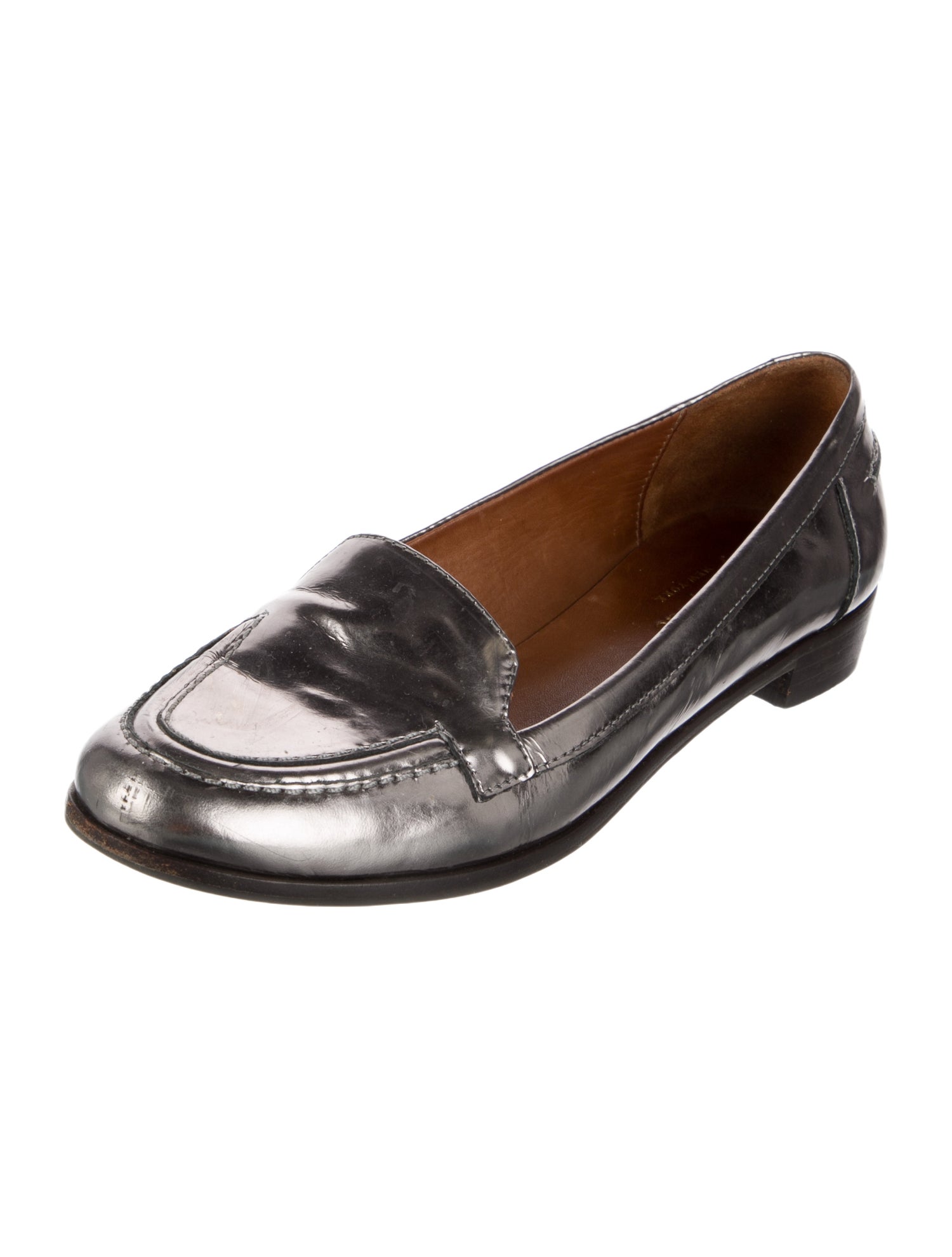 Kate Spade New York Signature Logo Patent Leather Loafers