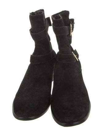 Kate Spade New York Suede Moto Boots