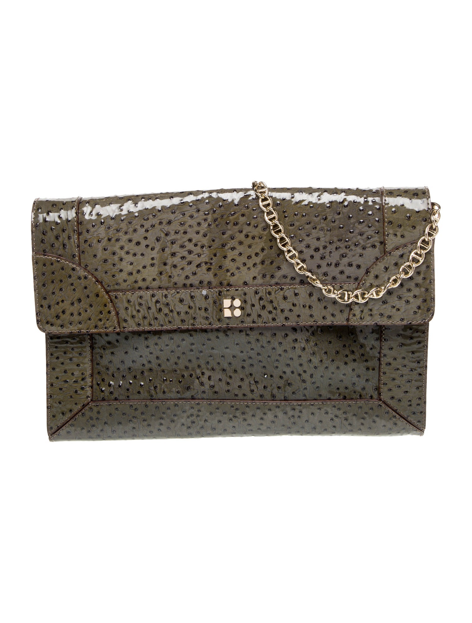 Kate Spade New York Ostrich Shoulder Bag