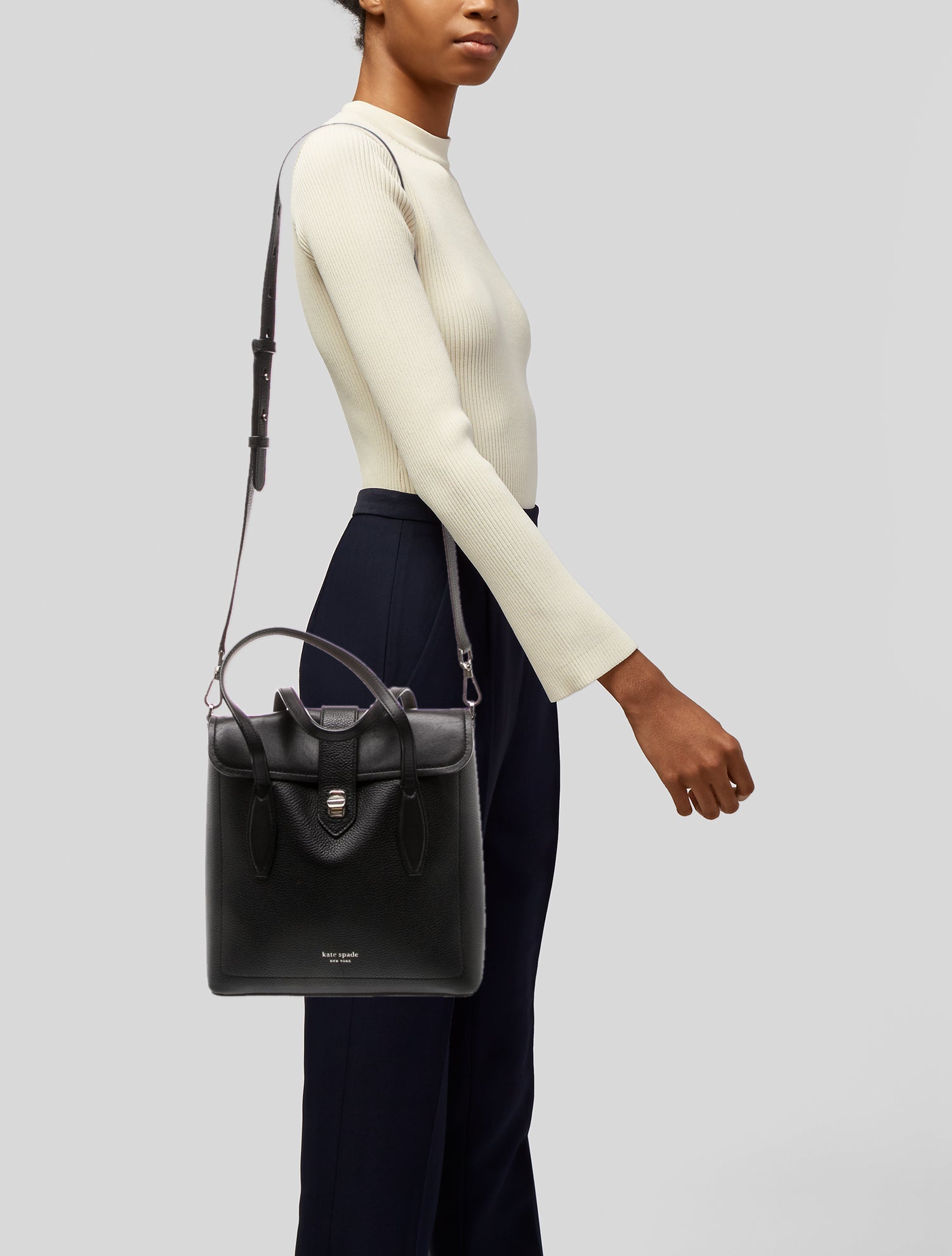 Kate Spade New York Leather Top Handle Bag