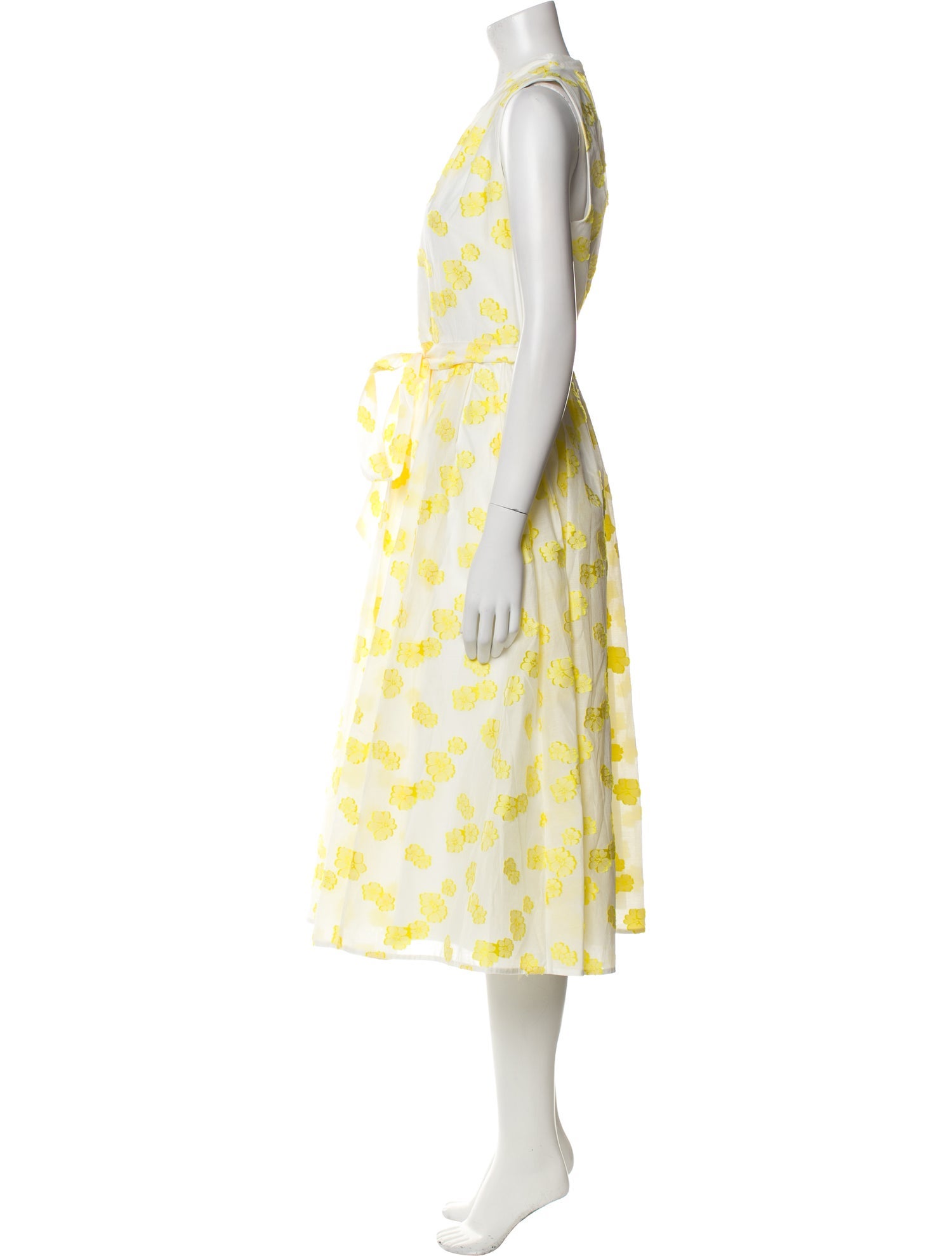 Kate Spade New York Floral Print Long Dress