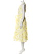 Kate Spade New York Floral Print Long Dress