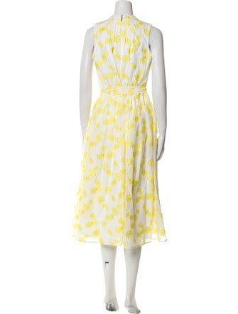 Kate Spade New York Floral Print Long Dress