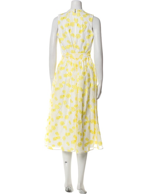 Kate Spade New York Floral Print Long Dress