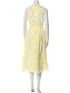 Kate Spade New York Floral Print Long Dress