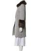 Kate Spade New York Wool Faux Fur Coat