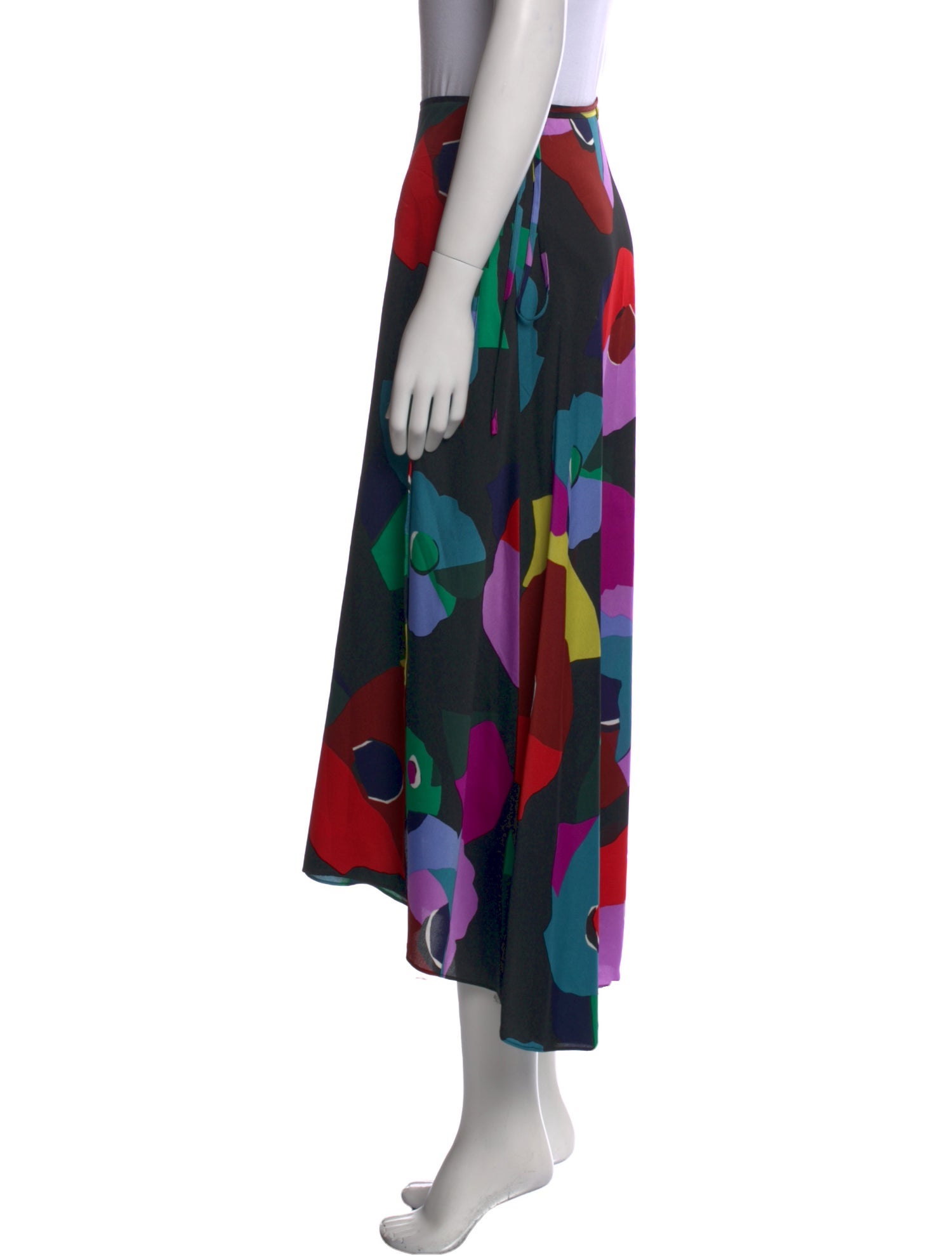 Kate Spade New York Floral Print Midi Length Skirt