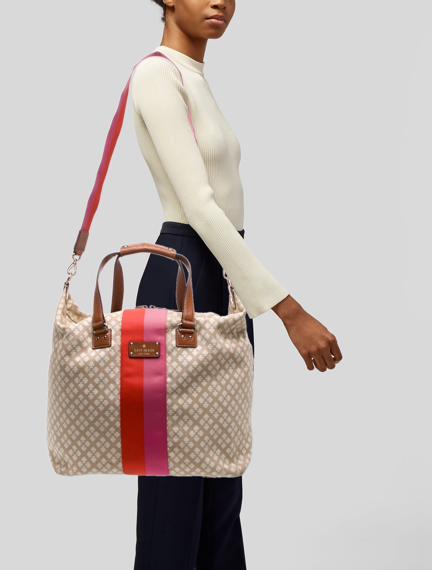 Kate Spade New York Canvas Bucket Bag