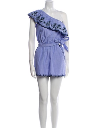 Kate Spade New York One-Shoulder Romper