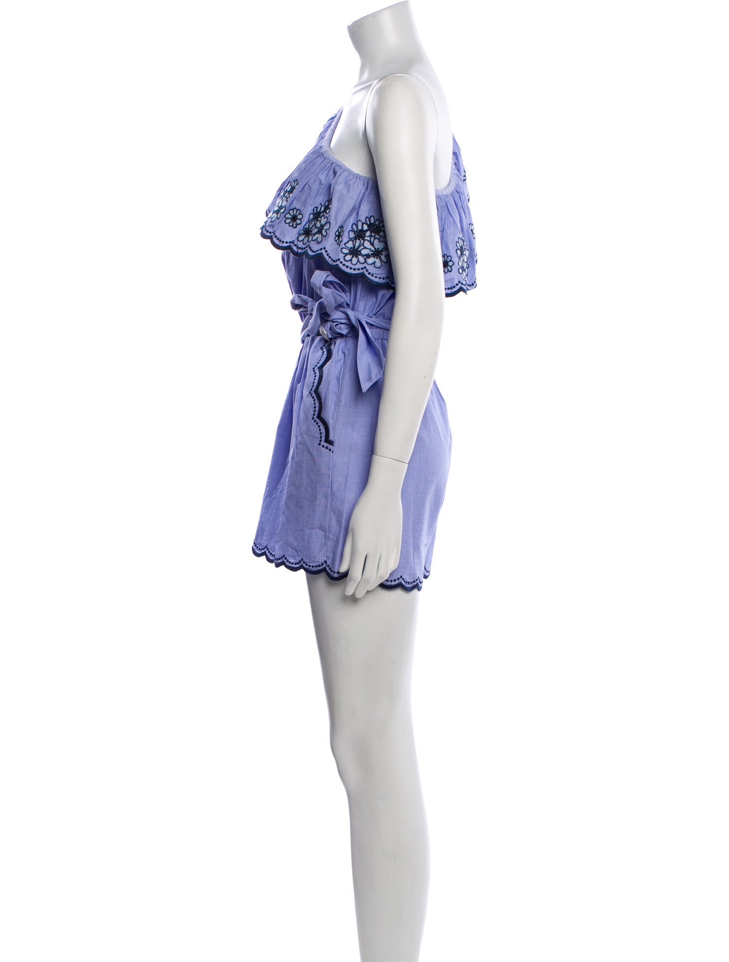 Kate Spade New York One-Shoulder Romper