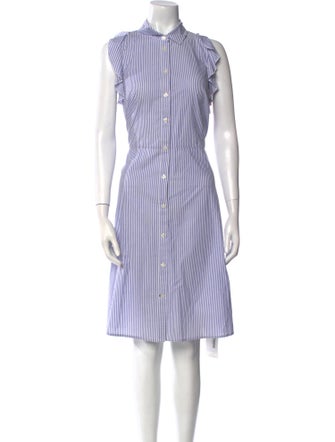 Kate Spade New York Striped Midi Length Dress